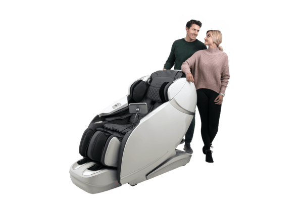 Πολυθρόνα μασάζ Casada SkyLiner 2 με λειτουργία braintronics® | λευκό / γκρι